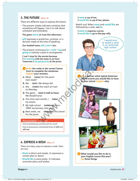 Bloggers 4 B1 student`s book - підручник - фото 22