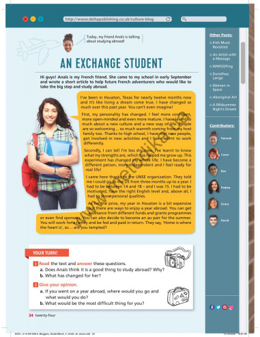 Bloggers 4 B1 student`s book - підручник - фото 25