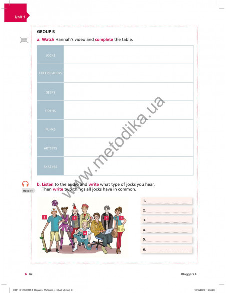 Bloggers 4 B1 workbook - робочий зошит - фото 7