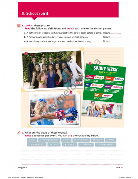 Bloggers 4 B1 workbook - робочий зошит - фото 10