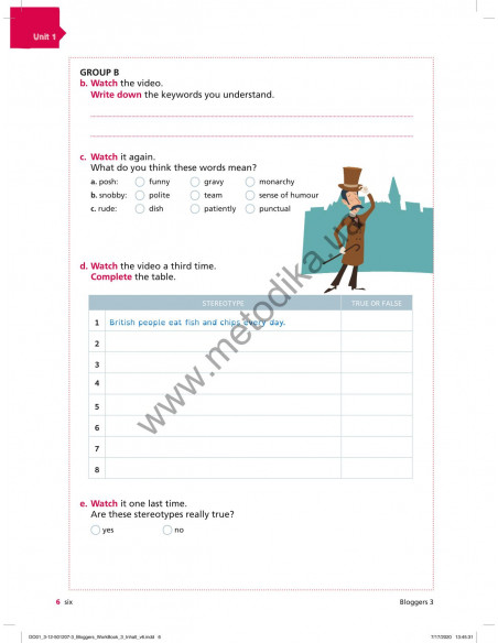 Bloggers 3 A2 workbook - робочий зошит - фото 7