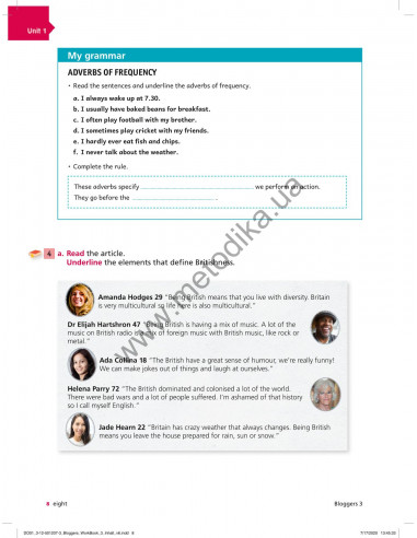 Bloggers 3 A2 workbook - робочий зошит - фото 9