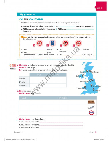 Bloggers 3 A2 workbook - робочий зошит - фото 12