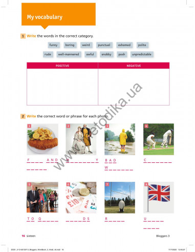 Bloggers 3 A2 workbook - робочий зошит - фото 17