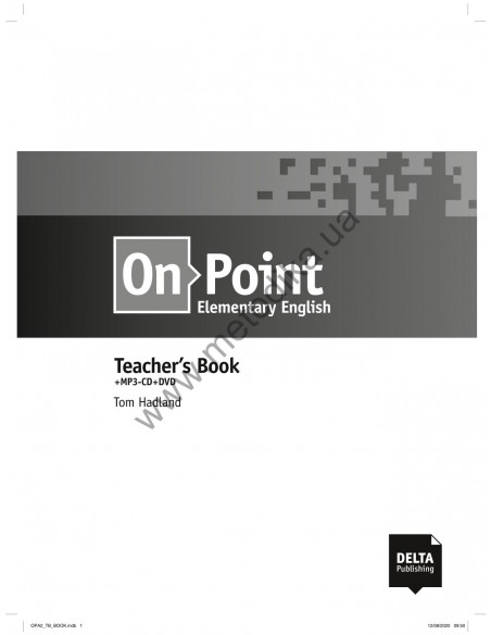 On Point A2 Elementary English, teachers book - книга вчителя - фото 2