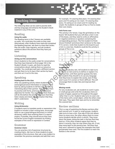 On Point A2 Elementary English, teachers book - книга вчителя - фото 12