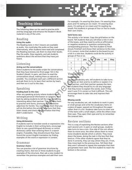 On Point A2 Elementary English, teachers book - книга вчителя - фото 12