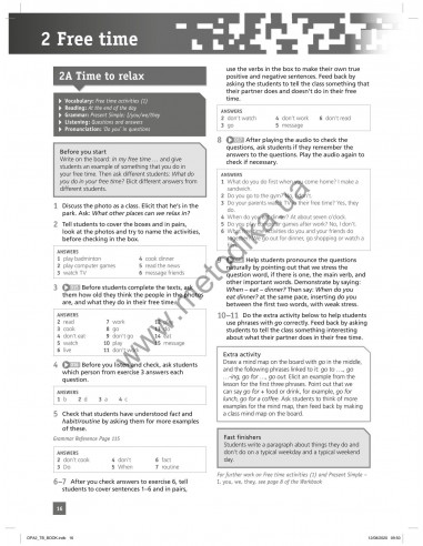 On Point A2 Elementary English, teachers book - книга вчителя - фото 17