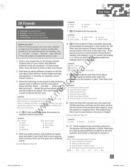 On Point A2 Elementary English, teachers book - книга вчителя - фото 18