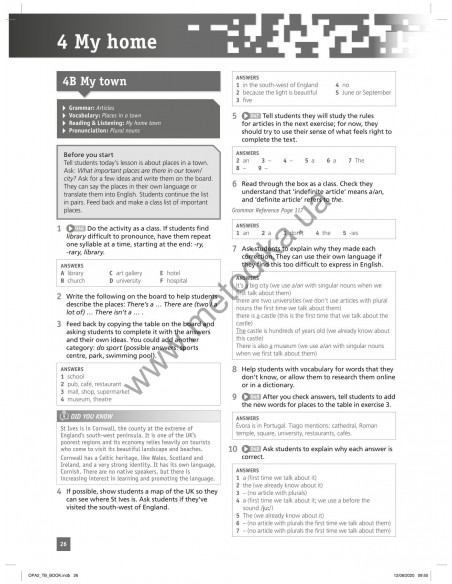 On Point A2 Elementary English, teachers book - книга вчителя - фото 27