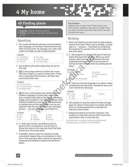 On Point A2 Elementary English, teachers book - книга вчителя - фото 29