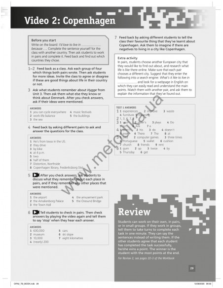 On Point A2 Elementary English, teachers book - книга вчителя - фото 30