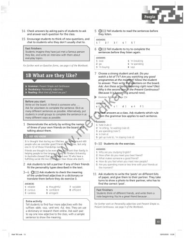 On Point B1 Pre-Intermediate English, teachers book - книга вчителя - фото 14