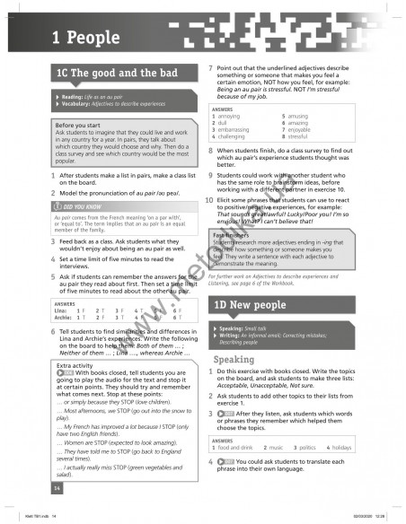 On Point B1 Pre-Intermediate English, teachers book - книга вчителя - фото 15