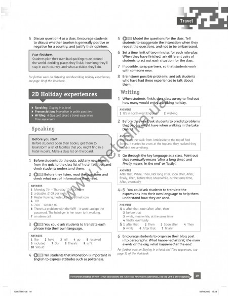 On Point B1 Pre-Intermediate English, teachers book - книга вчителя - фото 20