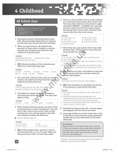 On Point B1 Pre-Intermediate English, teachers book - книга вчителя - фото 27