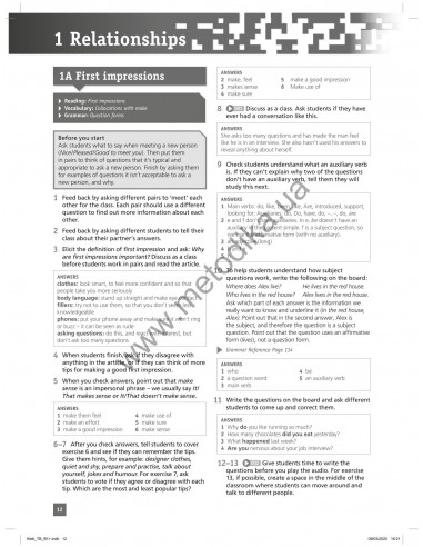 On Point B1+ Intermediate English, teachers book  - книга вчителя - фото 13