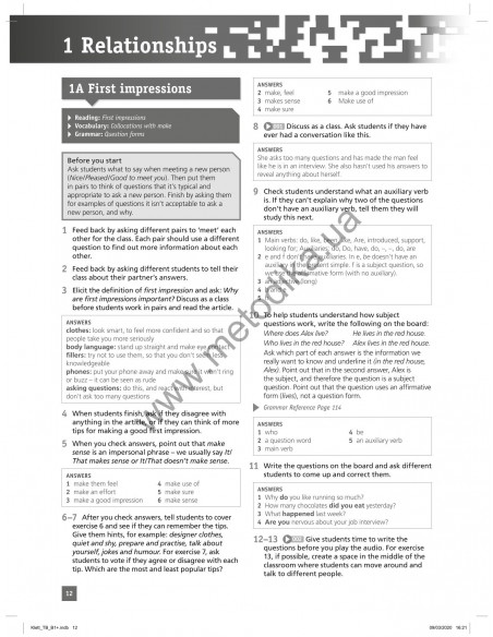 On Point B1+ Intermediate English, teachers book  - книга вчителя - фото 13