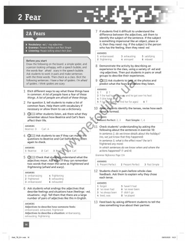 On Point B1+ Intermediate English, teachers book  - книга вчителя - фото 17