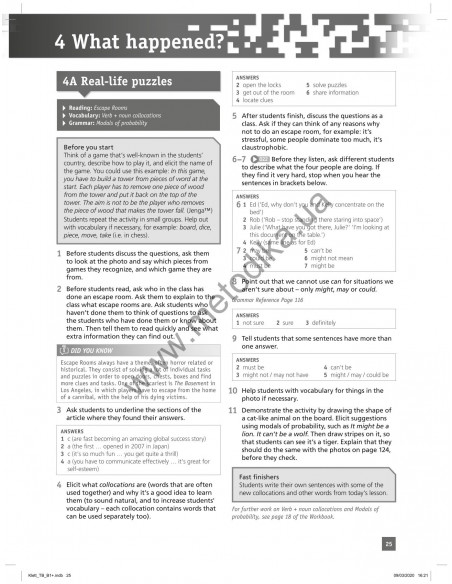 On Point B1+ Intermediate English, teachers book  - книга вчителя - фото 26