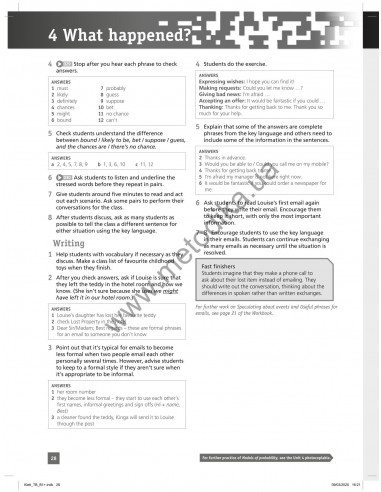 On Point B1+ Intermediate English, teachers book  - книга вчителя - фото 29