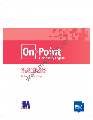 On Point A2 Elementary English, student`s book - учебник