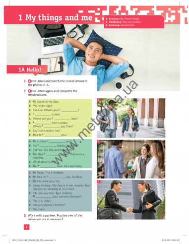 On Point A2 Elementary English, student`s book - підручник - фото 6