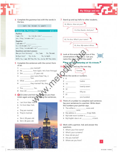 On Point A2 Elementary English, student`s book - підручник - фото 7