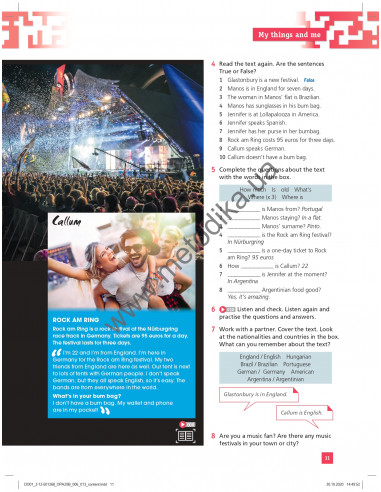 On Point A2 Elementary English, student`s book - підручник - фото 11