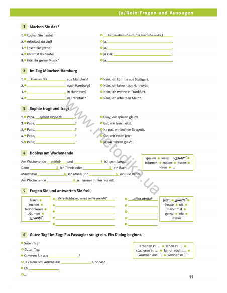 Klipp und Klar. Практична граматика німецької мови. Базовий рівень - фото 12