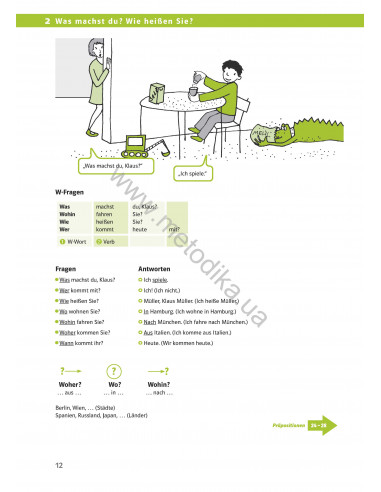 Klipp und Klar. Практична граматика німецької мови. Базовий рівень - фото 13