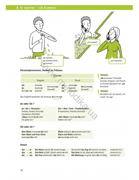 Klipp und Klar. Практична граматика німецької мови. Базовий рівень - фото 15