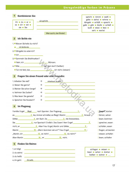 Klipp und Klar. Практична граматика німецької мови. Базовий рівень - фото 18