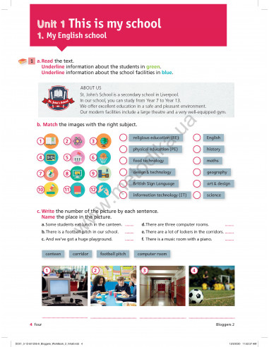 Bloggers 2 A1-A2 workbook - робочий зошит - фото 5