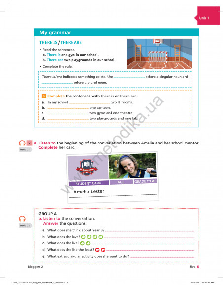 Bloggers 2 A1-A2 workbook - робочий зошит - фото 6