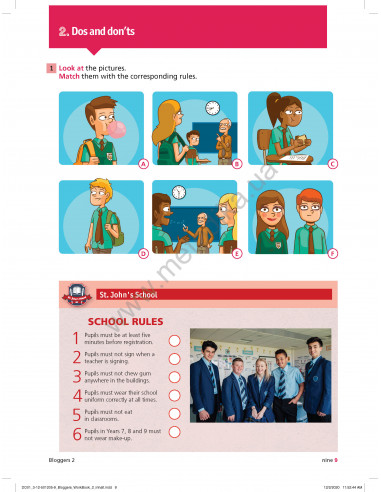 Bloggers 2 A1-A2 workbook - робочий зошит - фото 10
