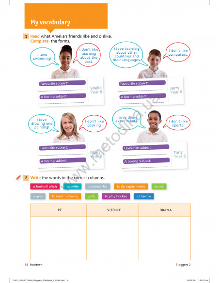 Bloggers 2 A1-A2 workbook - робочий зошит - фото 15