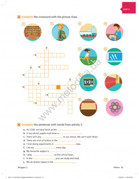 Bloggers 2 A1-A2 workbook - робочий зошит - фото 16