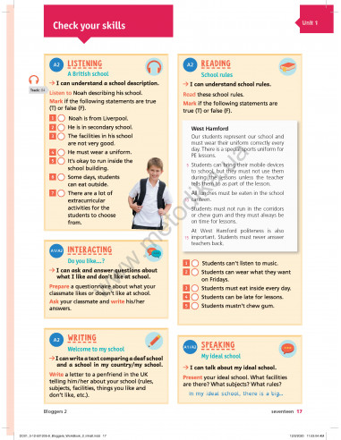 Bloggers 2 A1-A2 workbook - робочий зошит - фото 18