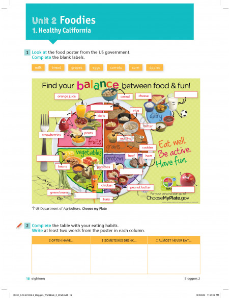 Bloggers 2 A1-A2 workbook - робочий зошит - фото 19