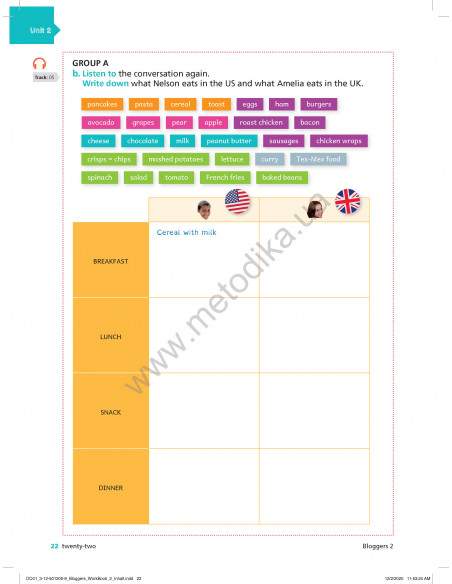 Bloggers 2 A1-A2 workbook - робочий зошит - фото 23