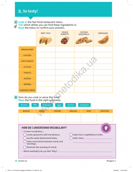 Bloggers 2 A1-A2 workbook - робочий зошит - фото 27