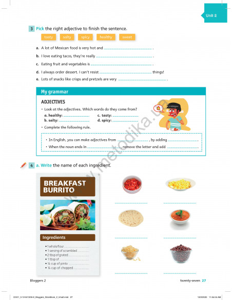 Bloggers 2 A1-A2 workbook - робочий зошит - фото 28