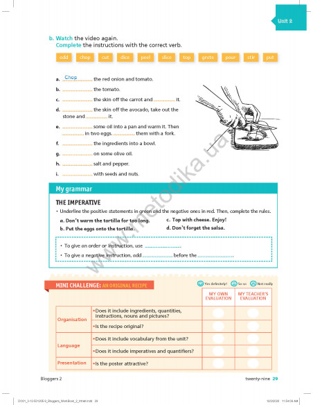 Bloggers 2 A1-A2 workbook - робочий зошит - фото 30