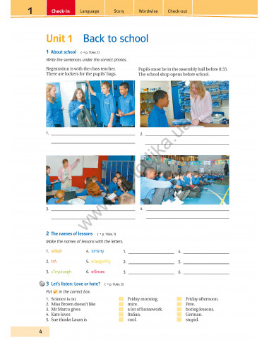 Joy of English 6. Робочий зошит для 6-го класу ЗНЗ (2-й рік навчання, 2-га іноземна мова) - фото 5