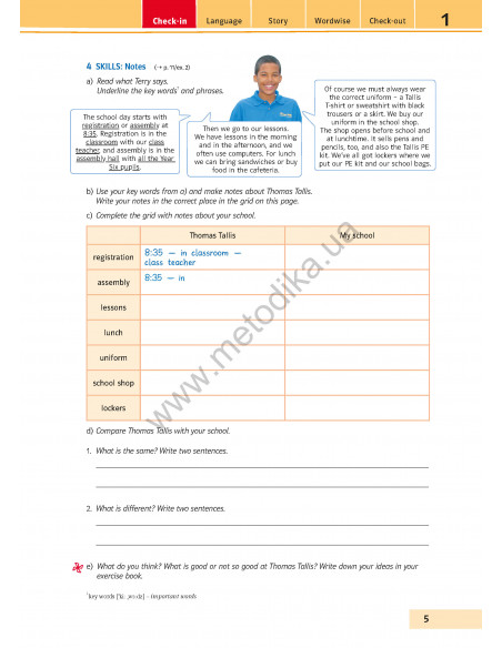 Joy of English 6. Робочий зошит для 6-го класу ЗНЗ (2-й рік навчання, 2-га іноземна мова) - фото 6