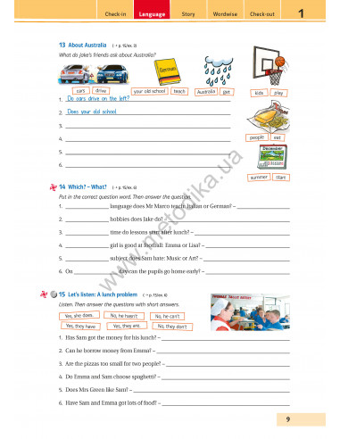 Joy of English 6. Робочий зошит для 6-го класу ЗНЗ (2-й рік навчання, 2-га іноземна мова) - фото 10