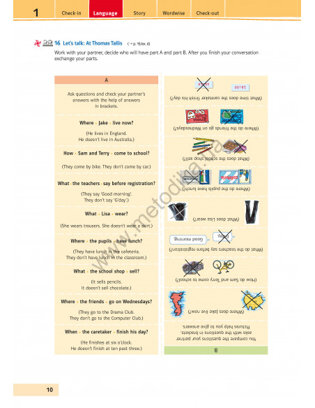 Joy of English 6. Робочий зошит для 6-го класу ЗНЗ (2-й рік навчання, 2-га іноземна мова) - фото 11