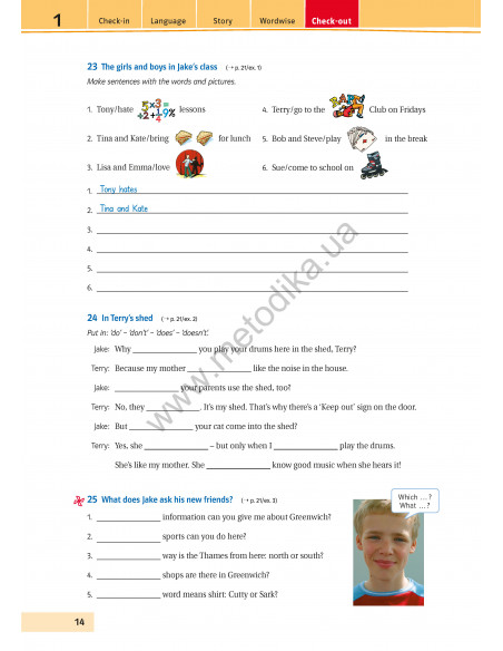 Joy of English 6. Робочий зошит для 6-го класу ЗНЗ (2-й рік навчання, 2-га іноземна мова) - фото 15