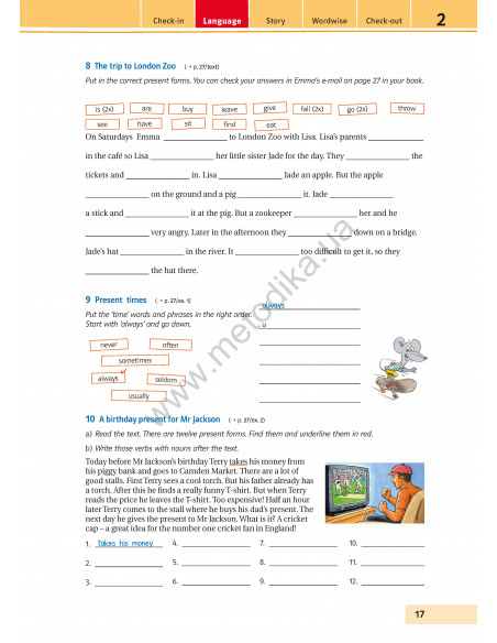 Joy of English 6. Робочий зошит для 6-го класу ЗНЗ (2-й рік навчання, 2-га іноземна мова) - фото 18